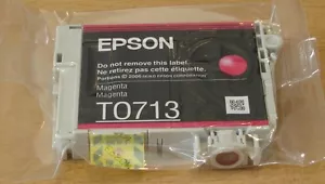 Original Epson T0713 TO713 Magenta (rot) Patrone ORIGINAL CHEETAH luftdicht Tinte - Bild 1 von 5