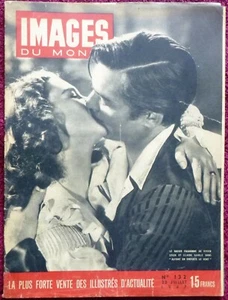 VIVIEN LEIGH CLARK GABLE GWTW cover Images du Monde 1947 9 movie stills circus - Imagen 1 de 4