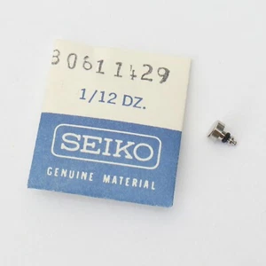 Originale Seiko Pulsante Orologio Parte 80611429 Nuovo Vecchio Stock Riparazioni Ricambi (G5D24) - Foto 1 di 1