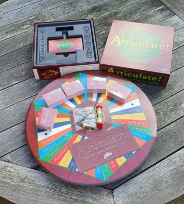 Vintage Articulate The Fast Talking Description Quality Board Game 1998 Complete - Image 1 of 4