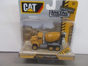 MÁQUINAS DE METAL ~ CAMIÓN MEZCLADOR DE CEMENTO CAT ~ ESCALA 1:92 - Imagen 1 de 5