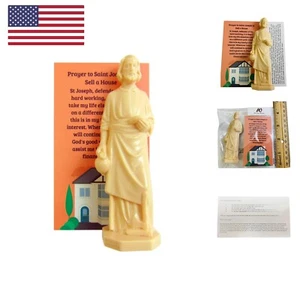 Estatua de San José para la venta de casas con tarjeta de instrucciones y casa de oración com... - Imagen 1 de 6