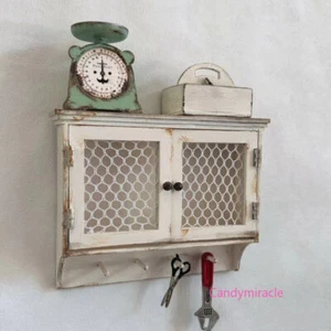 Maßstab 1:12 Puppenhaus Miniatur Wandbehang Aufbewahrungregal Unvollendete Möbel - Picture 1 of 6