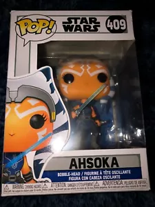 AHSOKA Funko POP!Star Wars Clone Wars #409 Vinilo Bobble-head Disney Figura Nueva - Imagen 1 de 8