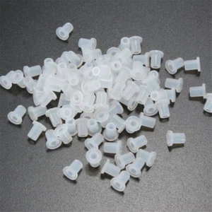 100PCS Tubo Gomma Tappo di Tenuta Cavo per Cartuccia Gomito Tappo Raccordo CISS - Foto 1 di 4