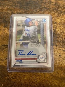 2020 Bowman Chrome Prospect Autograph #CPA-DMA Devin Mann RC Auto Rookie Dodgers - Picture 1 of 1