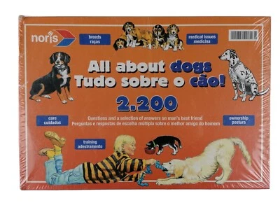 All About Dogs 2.200 Board Game Rare Vintage - Image 1 of 4