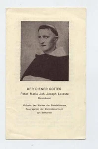 santino-holy card B.MARIA GIOVANNI GIUSEPPE LATASTE - Picture 1 of 1