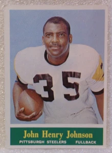 Collectible 1964 Philadelphia John Henry Johnson Football Trading Card (#144) - Picture 1 of 2