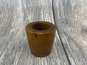 Handgefertigter Zahnstocherhalter aus Holz glatt poliert Holz 2 Zoll - Bild 1 von 10