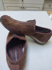 Merrell Barrado Leather Chestnut Women's Shoes Zipper Top SZ 8.5