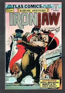 IRON JAW #2 Atlas Seaboard Comics BRONZE AGE 25 CENT 1975 VF NEAL ADAMS COVER - Picture 1 of 2