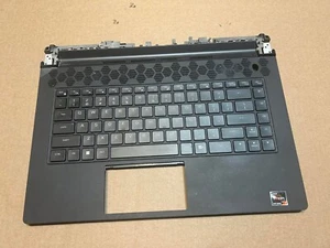 Genuine Dell Alienware M15 R7 Palmrest US Backlit Keyboard 0DGWY5 DGWY5 - Picture 1 of 3
