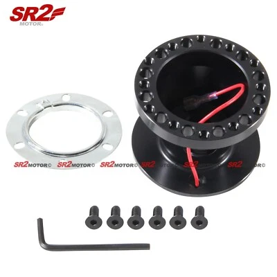 Billet Aluminum Steering Wheel 6-Hole Hub Adapter for Beetle Golf Jetta 924 944 - Image 1 of 3