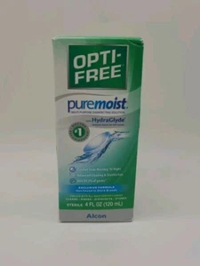 Solución desinfectante multiusos PureMoist Alcon Opti-Free 4 FL oz - Imagen 1 de 7