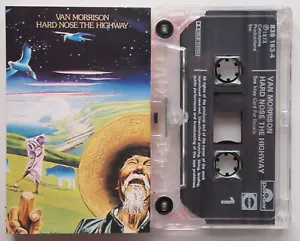 VAN MORRISON - HARD NOSE THE HIGHWAY (POLYDOR 839162) 1989 UK CASSETTE REISSUE - Picture 1 of 3