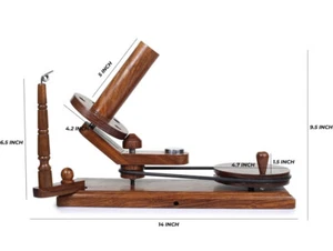 YARN WINDER | YARN TOOLS | WOODEN YARN WINDER | YARN TOOLS | BEECHWOOD YARN WIND - Picture 1 of 2
