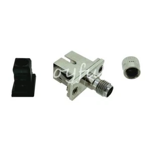 NEW Optical Fiber Connector SMA Female-SC Female Hybrid Adapter Flange Coupling - Picture 1 of 1