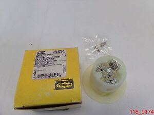 Flanged Inlet Receptacle, Hubbell Wiring Device-Kellems, HBL5378C