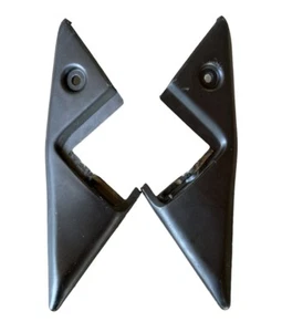 1990-96 Nissan 300zx Z32. Pair of R/L Side Mirror Trim Panel. Black OEM 80292. - Picture 1 of 5