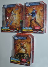 DC Universe POWER GIRL, FORAGER & ROBOTMAN Classcis Collect & Connect Series MIP