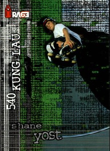 2000 Press Pass Rage Sports Extreme Stick It #22 Shane Yost