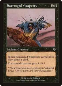 SCAVENGED WAFFEN X 4 E/X+ INVASION MAGIC THE GATHERING - Bild 1 von 1