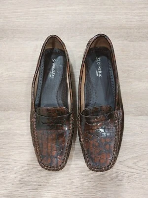 ST. JOHNS BAY/WOMEN/ BROWN/FLAT/SLIP-ON/SHOES/LOAFERS/SIZE 8,5/ - Image 1 of 4