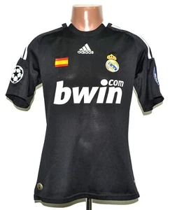 CAMISETA DE FUTBOL DEL REAL MADRID CHAMPIONS LEAGUE 2008/2009 ADIDAS S - Imagen 1 de 7