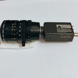 Videocamera CCD Hitachi KP-M2U - KPM2U con obiettivo zoom TV arcobaleno - Foto 1 di 14
