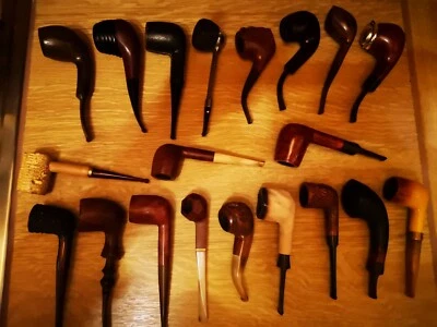 Pfeifensammlung 20 Stück, Vintage, Marken Porsche etc. Konvolut Pfeifen - Bild 1 von 4