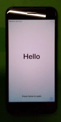 Apple iPhone 7 Nero A1778 Integro Funzionante Inutilizzabile Blocco Attivazione - Immagine 1 di 4