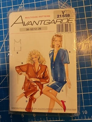 Neue Mode 21658 Misses Jacket, Pants, Skirt European 2000's Pattern Uncut - Image 1 of 4