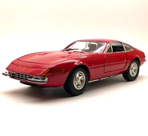 Hot Wheels 21353 Ferrari 365 GTB/4 Sportwagen Bj.1968 in rot, OVP, 1:18, D052 - Picture 1 of 11