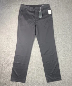Pantalones chinos Bonobos 34x34 Weekday Warriors Friday gris oscuro pierna recta nuevos con etiquetas - Imagen 1 de 11