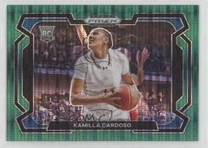 Prizm Draft Picks Green Pulsar Variations 2024/25 Kamilla Cardoso #59 Rookie RC - Imagen 1 de 3