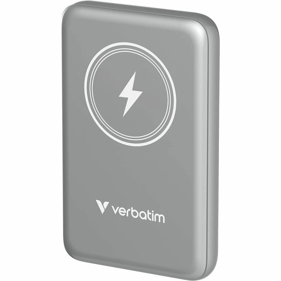 Verbatim Charge 'n' Go Magnetic Wireless Power Bank 10000 mAh Grey - Image 1 of 1