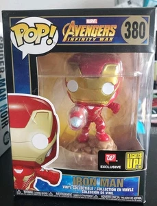 Funko Pop! Marvel: Avengers Infinity War Iron Man Walgreens ¡Se ilumina exclusivo! - Imagen 1 de 4