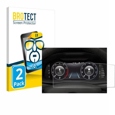 2x Display Schutz Folie für Skoda Virtual Cockpit 10.25" Zubehör Transparent - Bild 1 von 4