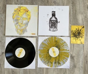 Ed Sheeran Subtract DELUXE - SOLD OUT 1ST PRESSING YELLOW MARBLE Vinyl LP Record - Picture 1 of 21