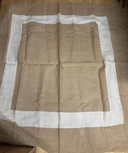 Buckhead Betties Jute Duschvorhang 72X72 NEU - Bild 1 von 9