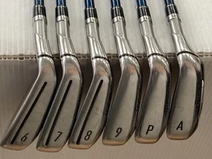 TaylorMade SIM2 Iron Set 6pc Flex Regular TENSEI BLUE TM60(SIM2) Steel - Picture 1 of 10