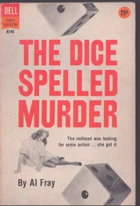 The Dice Spelled Murder by Al Fay First Edition Very Good Vintage Paperback - Bild 1 von 1