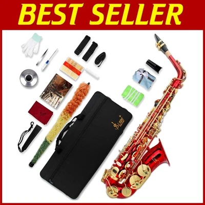 Professional E Flat Saxophone - 12-  Included - Image 1 of 4