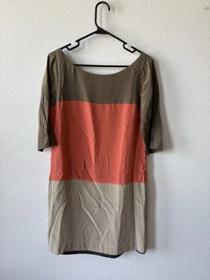 Antonio Melani Women's Silk Block Dress, Lightweight, Soft, Size 4 - Image 1 of 4