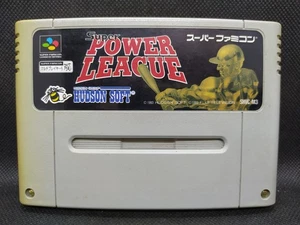 Super Power League - Super Famicom Nintendo SFC JP - SHVC-M3 (L#02) - Bild 1 von 9
