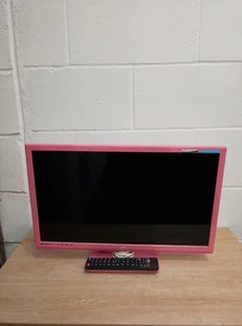 Alba 24” LED Pink TV DVD Player Combi 24/207DVD-P - Picture 1 of 10