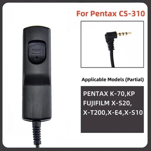 Remote Shutter Release Cable for Pentax K-70 FUJIFILM X-E4, CS-310 Compatible - Picture 1 of 4