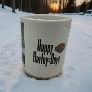  Harley Davidson Happy Harley Days Holidays Christmas Coffee Mug Cup - Picture 1 of 5