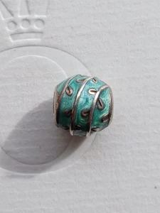 Original Pandora Element, Emaille, hellblau, retired, selten  - Bild 1 von 4